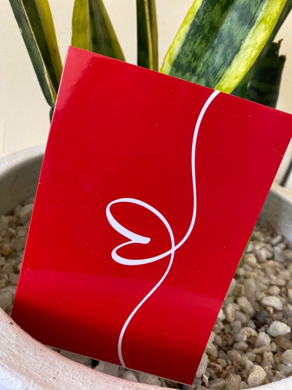 Red Romantic Card